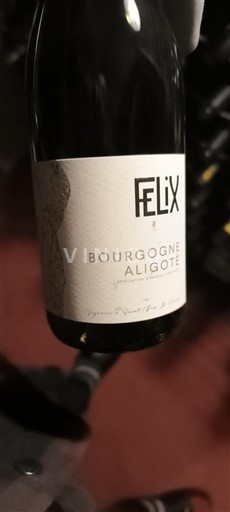 Bourgogne Bourgogne Aligoté Félix Icke årgångsbetecknad