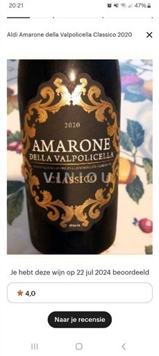 Venetia Amarone della Valpolicella Classico 2021