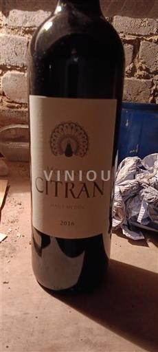 Bordéus Haut-Médoc Château Citran Moulins De Citran 2016