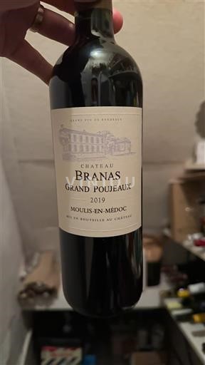 Bordeaux Moulis-en-Médoc Château Branas Grand Poujeaux 2019