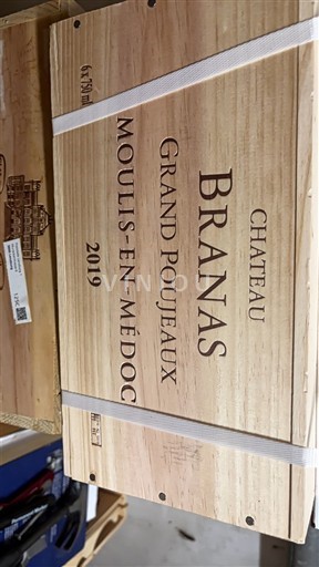 Bordeaux Moulis-en-Médoc Château Branas Grand Poujeaux 2019