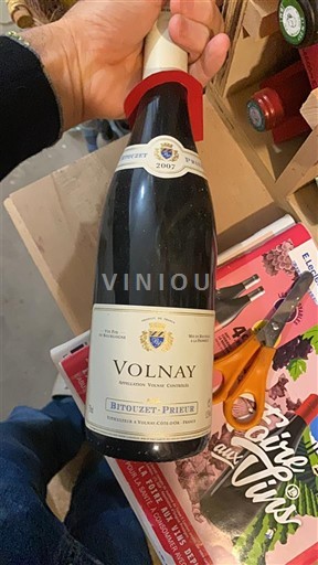 Bourgondië Volnay Bitouzet-Prieur 2007