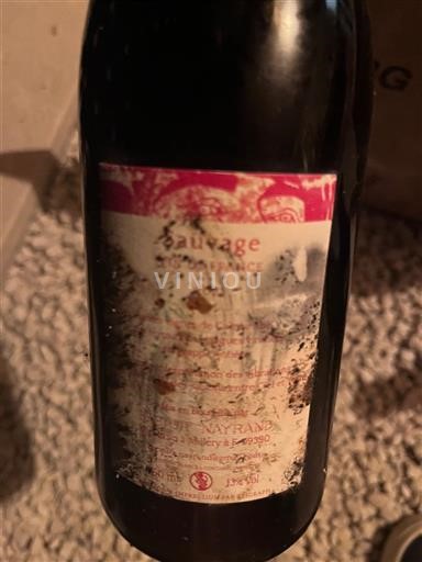 Lyonnais Coteaux du Lyonnais Domaine Nayrand Sauvage 2022