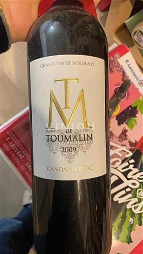 Bordeaux Canon-Fronsac Toumalin TM de Toumalin 2009