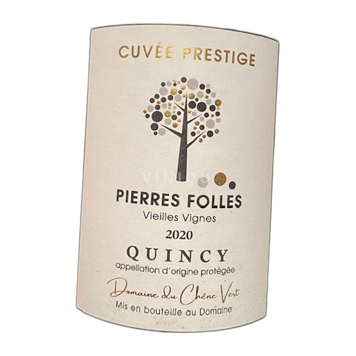 Vallée de la Loire Quincy Domaine Chêne Vert Pierres Folles - Vieilles Vignes 2020