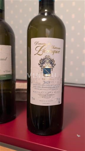Zuidwest-Frankrijk Côtes de Gascogne Domaine Château Larroque Gio 2023