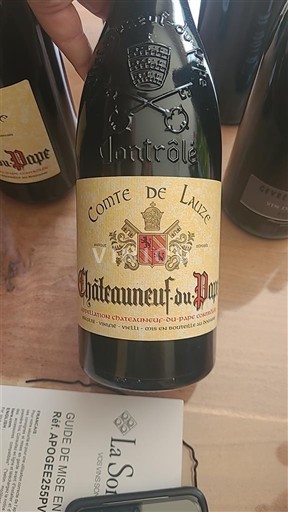 Valle del Ródano Châteauneuf-du-Pape. Comte de Lauze 2017