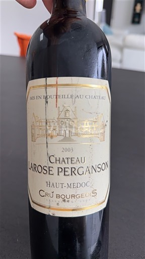 Bordeaux Haut-Médoc Cru Bourgeois Château Larose Perganson 2003