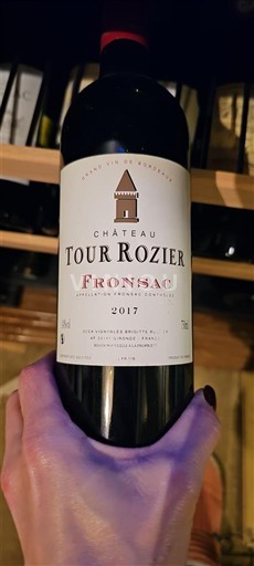 Bordeaux Fronsac Château Tour Rozier 2017