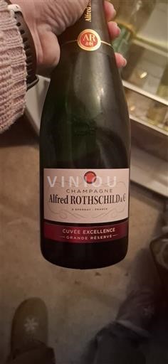 Champagne Sâm-panh Alfred Rothschild & Cie Excellence Grande Réserve Không niên vụ