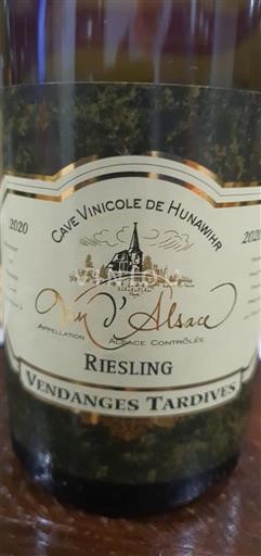 Elsass Vendanges Tardives Cave Vinicole de Hunawihr Vendanges Tardives 2020