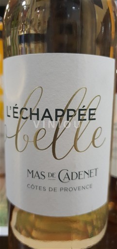 Provansa Côtes-de-Provence Mas de Cadenet L'Échappée Belle 2022