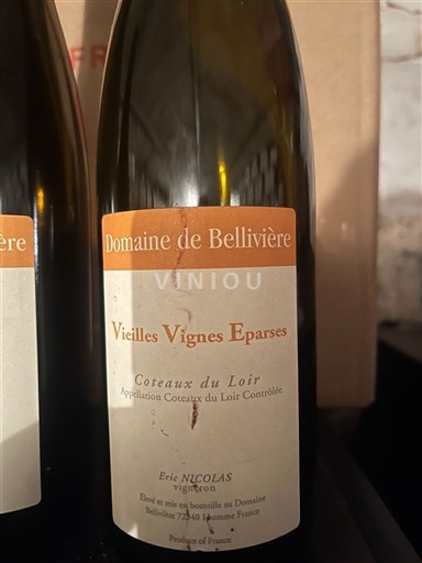 Vallée de la Loire Coteaux-du-loir Domaine Bellivière Vieilles Vignes Eparses 2014