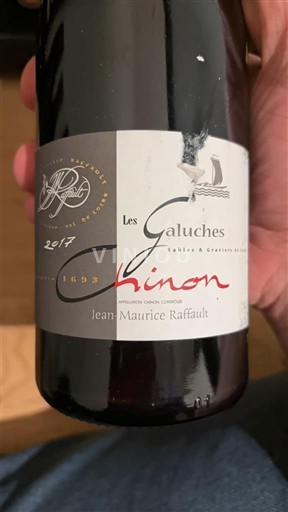 Údolí Loiry Chinon Jean-Maurice Raffault Les Galuches 2017