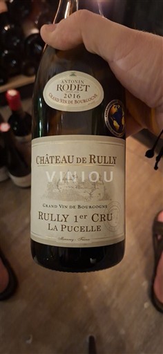 Bourgogne Ikke specificeret Premier Cru Château Rully La Pucelle 2016