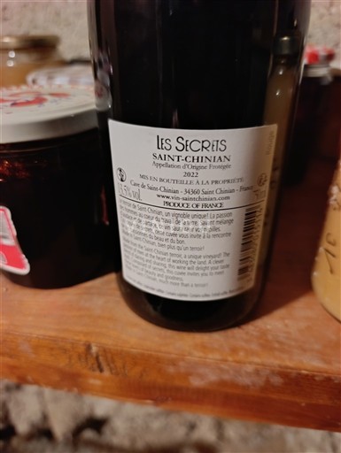 Languedoc Saint-Chinian Cave de Saint-Chinian Les Secrets 2022