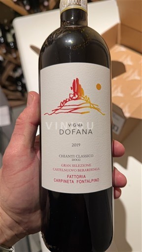 Tuscany Chianti Classico Fattoria Carpineta Fontalpino Vigna Dofana 2019
