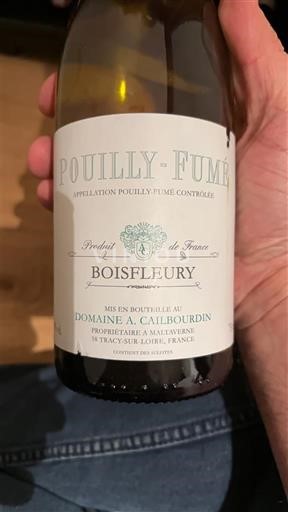 Loiren laakso Pouilly-fumé Domaine A. Cailbourdin Boisfleury 2020
