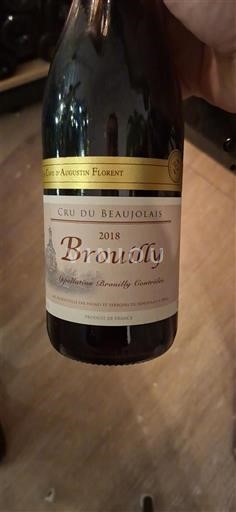 Beaujolais Brouilly Vignerons d'Augustin Florent 2018