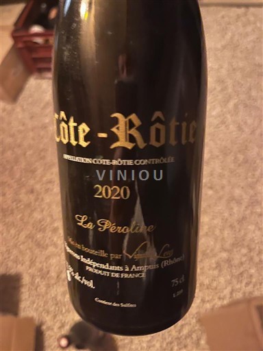 Vallée du Rhône Côte-rôtie Vignoble Levet La Peroline 2020