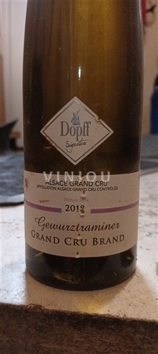 Alsace Grand Cru Dopff Gewurztraminer Grand Cru Brand 2018