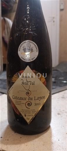 Loiredalen Coteaux-du-Layon Domaine Petit Val 2010