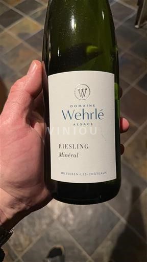 Alsace Riesling Domaine Wehrlé Minéral 2021
