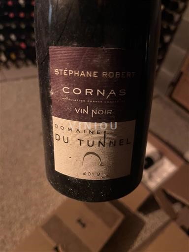 Vallée du Rhône Cornas Domaine Tunnel Vin Noir 2019
