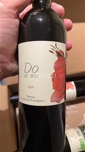 Toscana Fattoria Carpineta Fontalpino Do ut des 2020