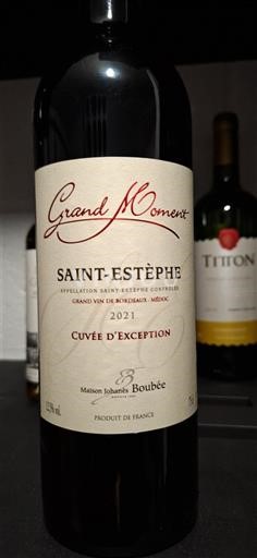 Burdeos Saint-Estèphe Maison Johans Boubée Grand Moment d'Exception 2021