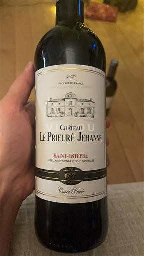 Bordeaux Saint-Estèphe Château Le Prieuré Jehanne Privée 2020