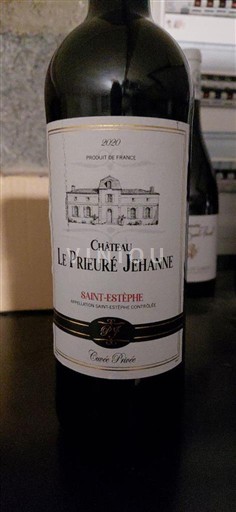 Burdeos Saint-Estèphe Château Le Prieuré Jehanne Privée 2020