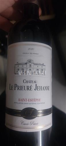 Bordeaux Saint-Estèphe Château Le Prieuré Jehanne Privée 2020