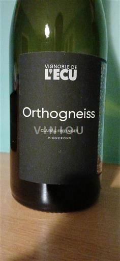 Vallée de la Loire Muscadet-sèvre-et-maine Vignoble de l'Ecu Orthogneiss 2023