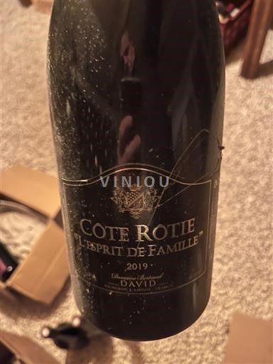 Vallée du Rhône Côte-rôtie Domaine David L'Esprit de Famille 2019