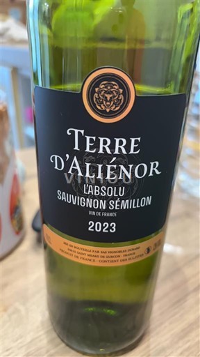 Bordeaux Ospecificerad Terre d'Aliénor L'Absolu Sauvignon Sémillon 2023