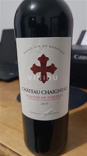 Bordoja Lalande-de-pomerol Château Chaigneau 2019