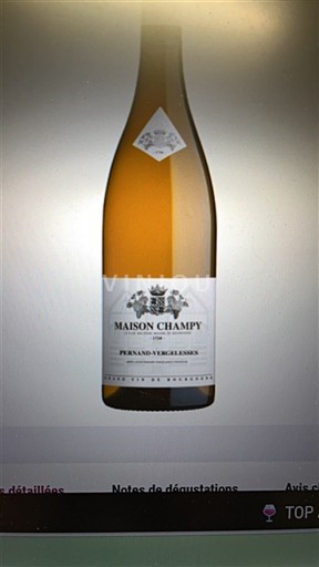 Burgundi Pernand-vergelesses Maison Champy 2023