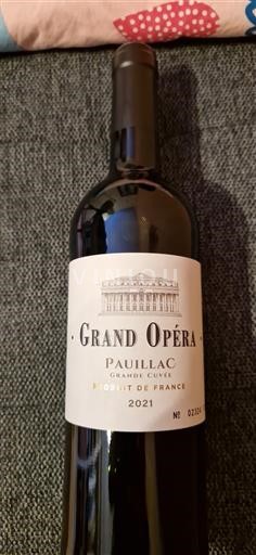 Bordeaux Pauillac Grand Opéra Grande 2021