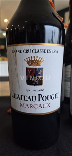 Bordeaux Margaux Grand Cru Château Pouget 2010