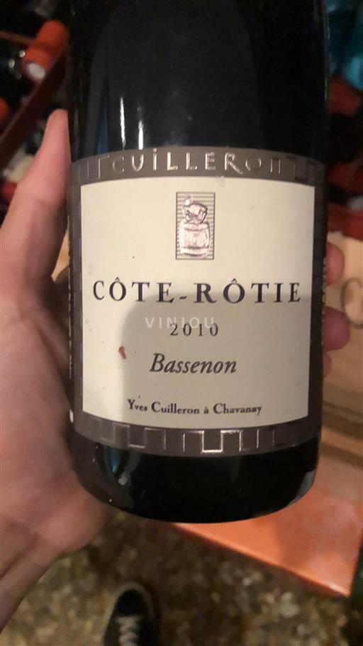 Rhônevallei Côte-rôtie Cuilleron Bassenon 2010