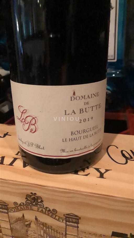 Loiretal Bourgueil Domaine La Butte Le Haut de la Butte 2019