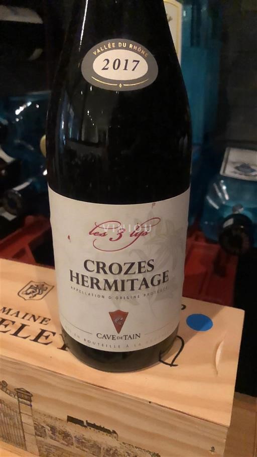 Vallée du Rhône Crozes-hermitage Cave de Tain Les 3 Lys 2017