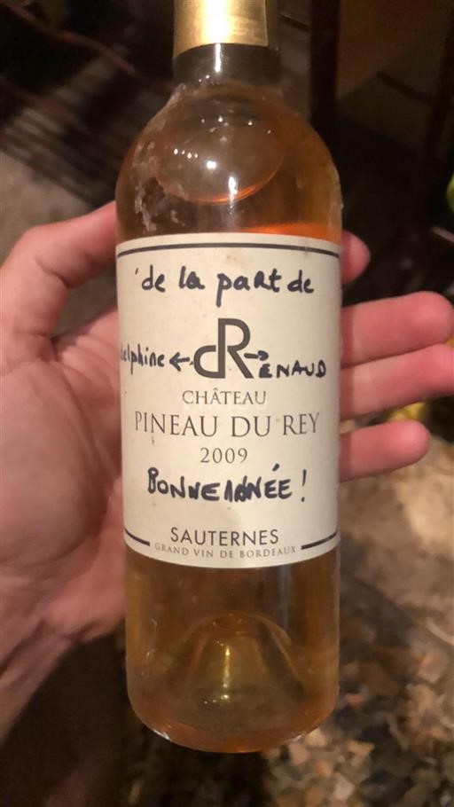 Bordeaux Sauternes Château Pineau du rey 2009