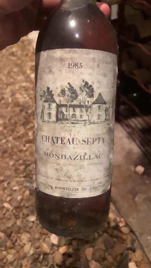 Sydväst Monbazillac Château Septy 1985