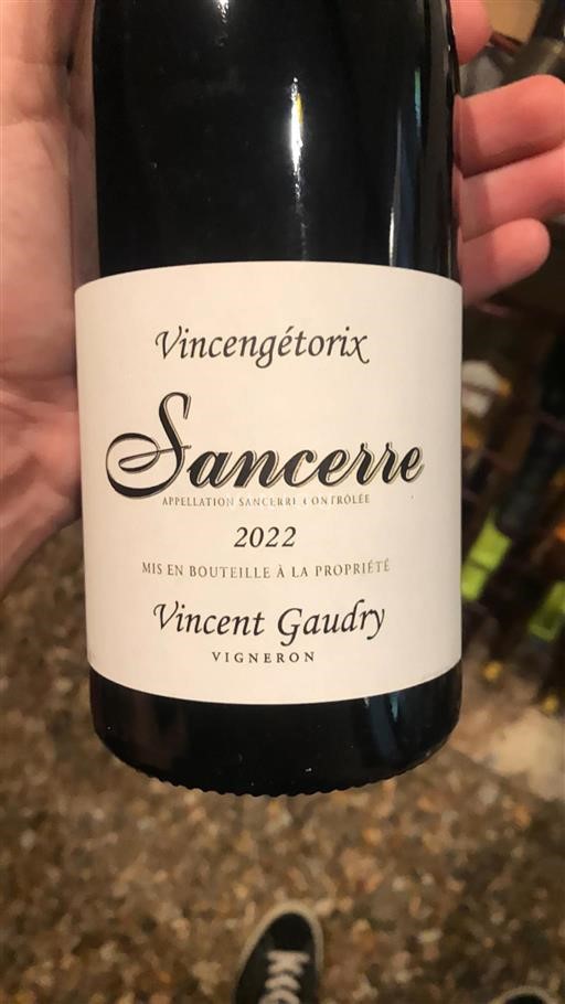 Údolí Loiry Sancerre Vincent Gaudry Vincengétorix 2022