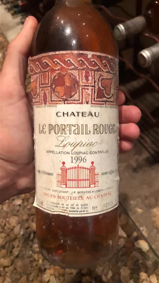 Bordeaux Loupiac Château Le Portail Rouge 1996