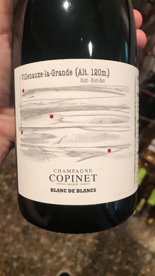 Champagne Champagne Marie Copinet Blanc de Blancs Ikke årgangsbestemt