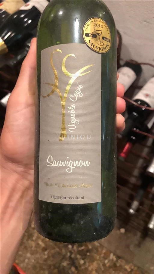 Dolina Loare Vignoble Cognet Sauvignon Neleten.