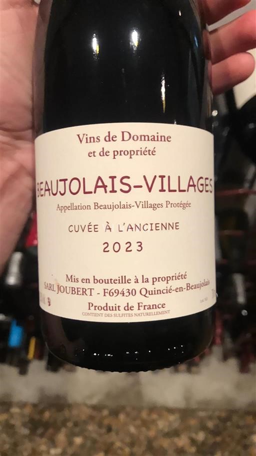 Beaujolais Beaujolais-kylät Sarl Joubert À l'Ancienne 2023
